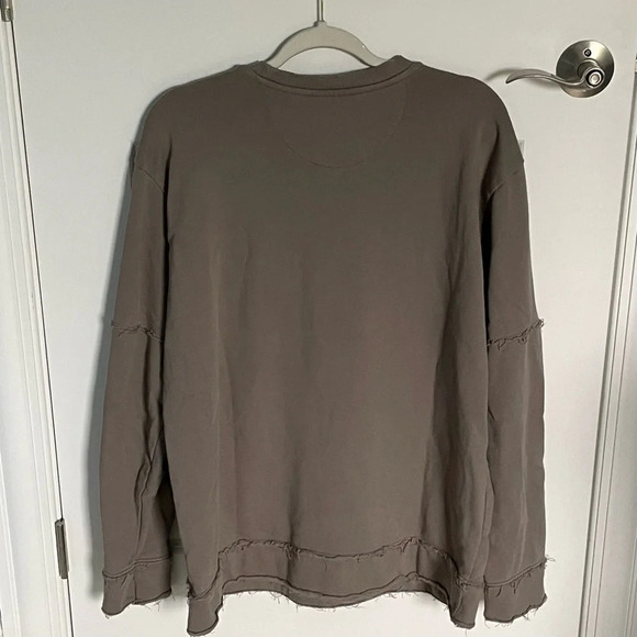 LQD V4 Crewneck Terry Pullover Sweatshirt/Gray - 29823 - Picture 8 of 14